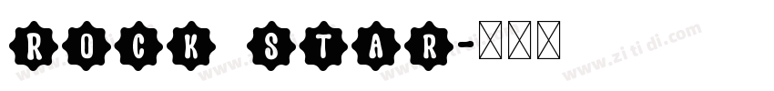 Rock Star字体转换 Rock Star字体转换